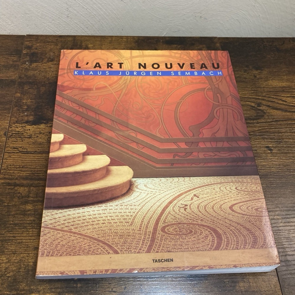 L'Art Nouveau Klaus Jurgen Sembach Taschen 1991 Art Book Softcover French Beauti